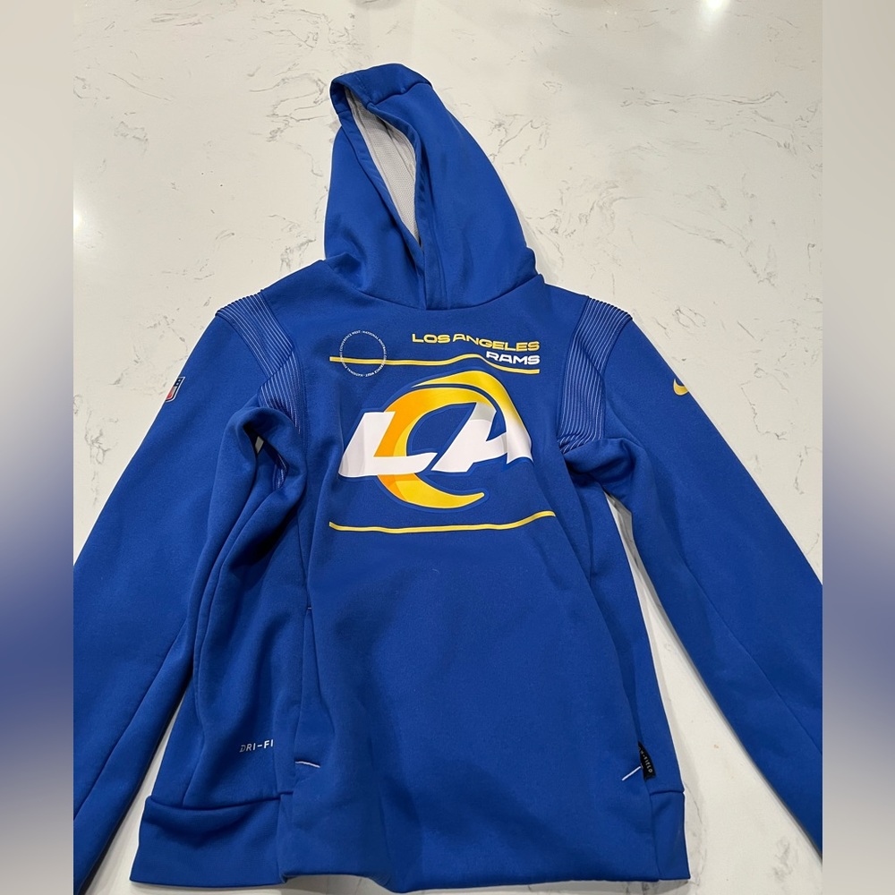 Youth Nike LA Rams Hoodie Sweatshirt Size M